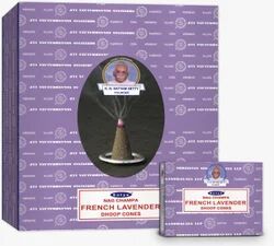 Satya Nag Champa French Lavender Dhoop Cones