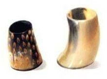 Buffalo Horn Pen Stand, Color : Natural for Desk Organization