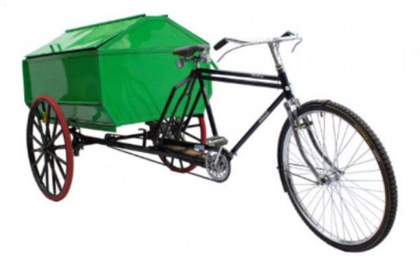 18 Cft Mx Garbage Collector Rickshaw