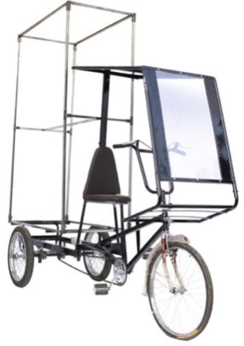 Advertising Three Wheeler Cycle With Canopy