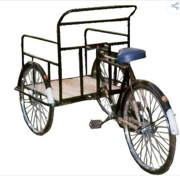 Black MS Cycle Rickshaw