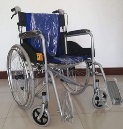 Iron Wheelchair with Double Brake
