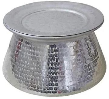 Aluminium Biryani Handi, Packaging Type : Silver