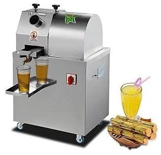 Automatic Electric Sugarcane Juice Machine, Color : Silver