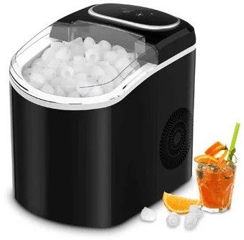 Stainless Steel Ice Cube Making Machine, Color : Silver