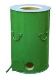 Mild Steel Round Green Drum Barrel Tandoor