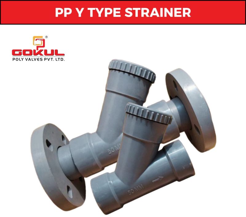 Polypropylene Y Strainer