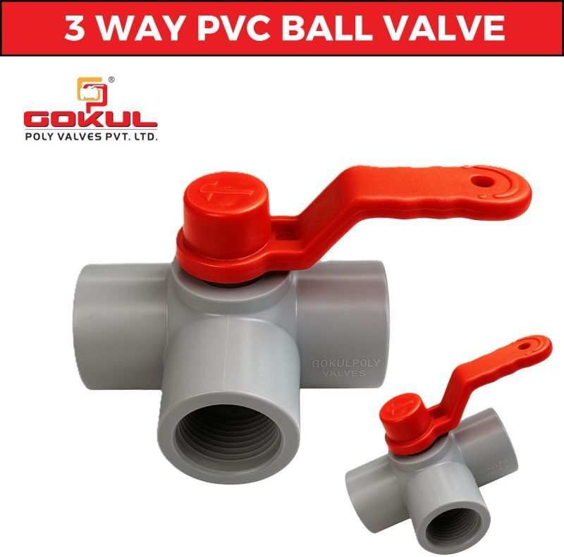 Three Way Ball Valve