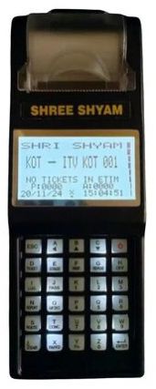 Automatic Handheld Bus Ticketing Machine, Screen Size : 3 Inch