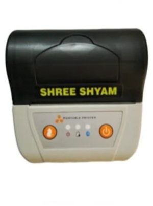 Automatic SSE-BP80 Bluetooth Portable Thermal Printer Black White