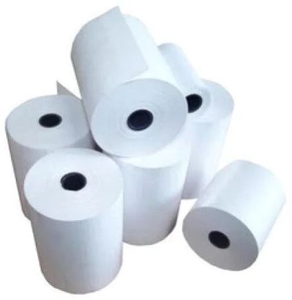 Shree Shyam Plain Thermal Paper Rolls, Color : White