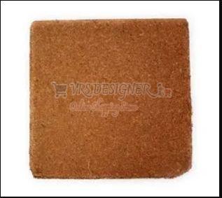 Brown Coir Pith Block, Shape : Square
