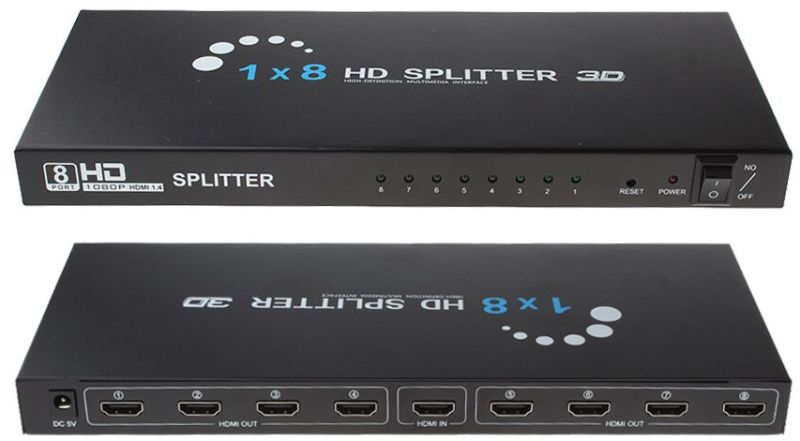 Glink 1×8 HDMI Splitter