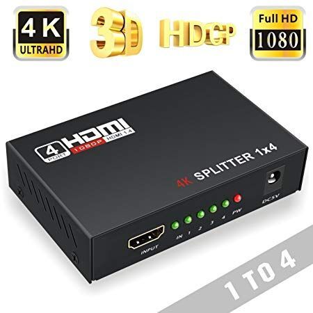 Gvision 4 Port HDMI Splitter