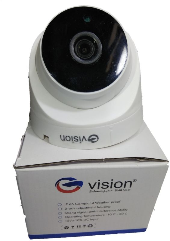 Gvision Ahd Dome Camera with Inbuilt Audion – 5mp