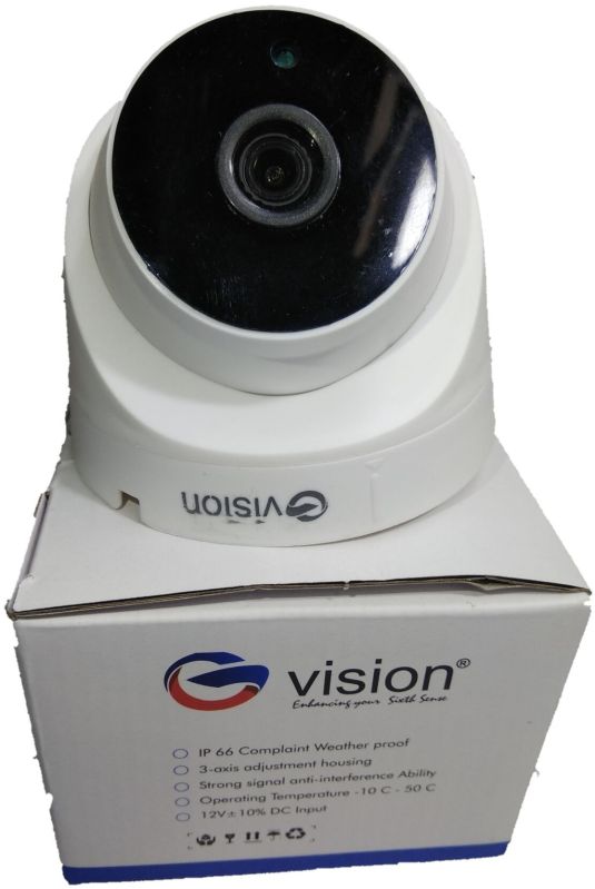 Gvision Ahd Dome Camera with Inbuilt Audion– 5mp