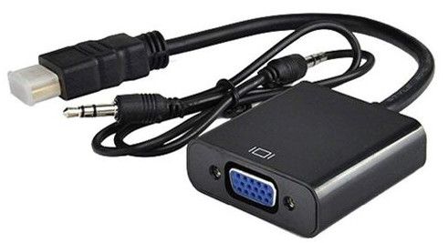 Gvision HDMI to VGA with Audio Converter Adapter Cable