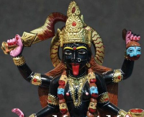 Marble Kali Mata Statue