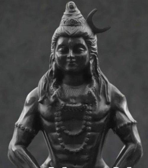 Black Marble Shiva Statue