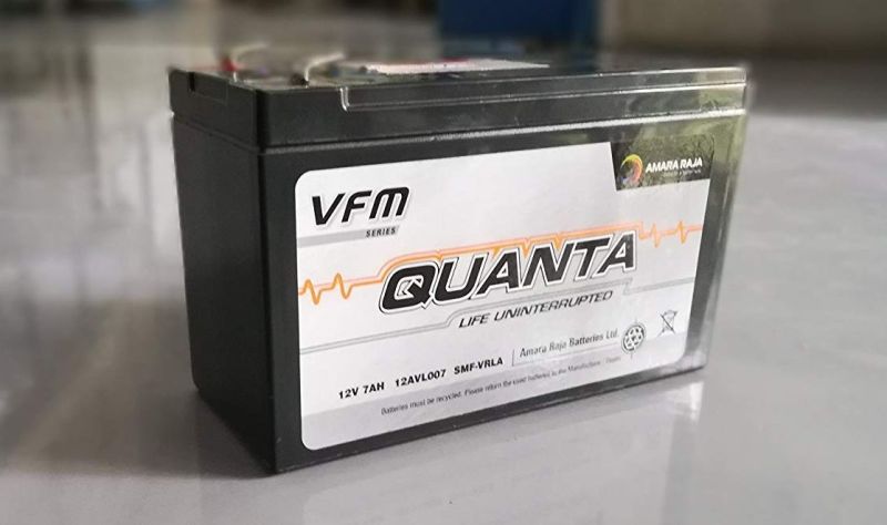 12V Amaron Quanta 007 7.2AH Battery