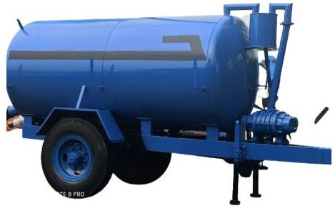 Manual Pneumatic Mild Steel Sewer Suction Machine