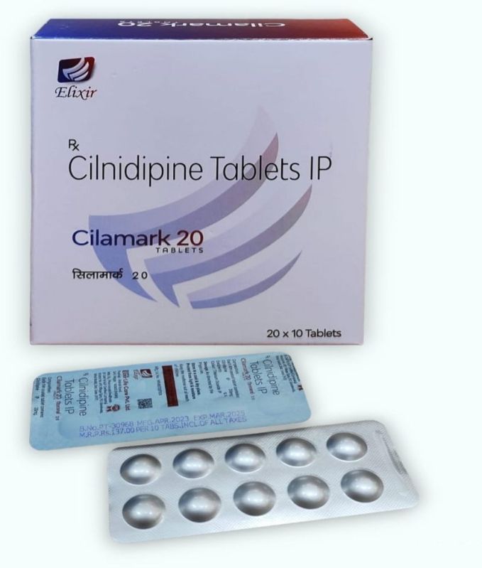 Cilnidipine 20 Mg Tablets