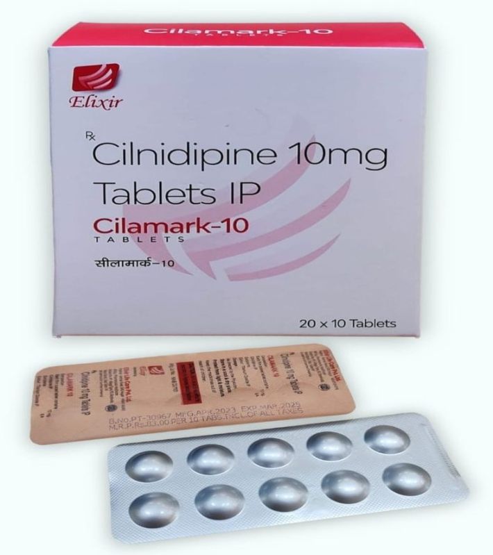 Cilnidipine 10 Mg Tablets