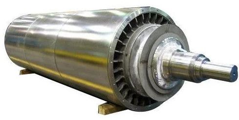 Silver Paper Mill Roller