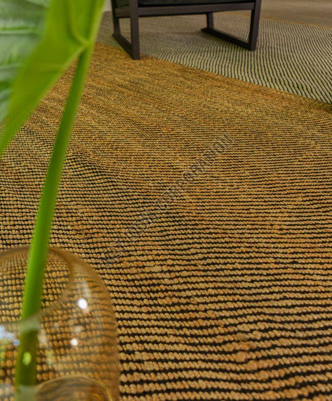 Beige Modern Braided Jute Rug