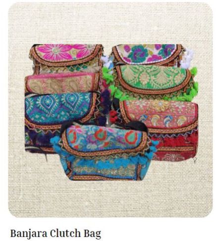 Banjara Clutch Bag