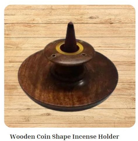 Coin Shape Incense Holder