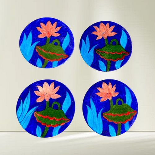 Pottery Coaster Set