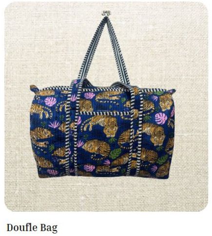 Printed Duffle Bag