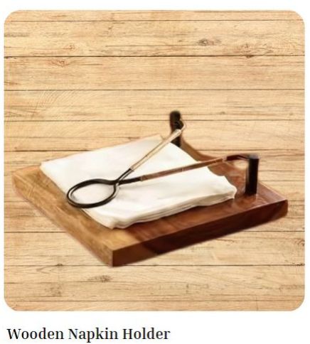Sheesham Wood Napkin Holder