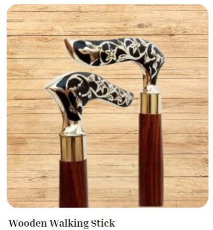 Wooden Walking Stick 36 Inches