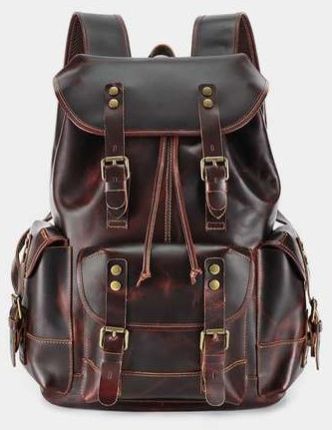 AB06 Anfaal Executive Leather Laptop Backpack