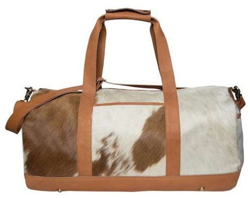 AD06 Anfaal Premium Leather Duffle Bag