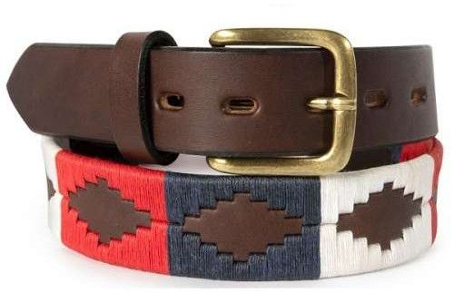 AI/003 Vintage Tan Dress Belt