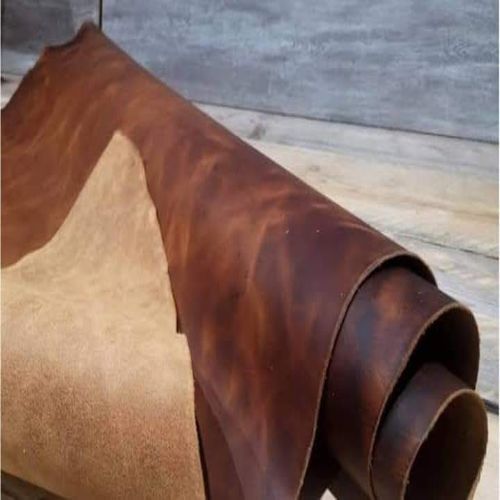 Oil Pattern Buff Finished Leather