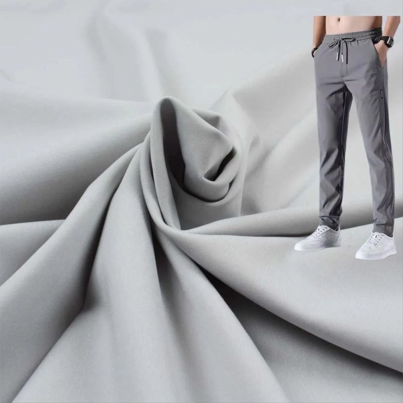 Poly Viscose Wool Lycra Fabric