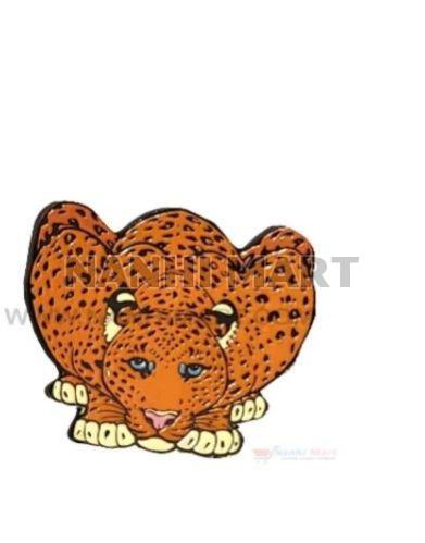 Brass Leopard Lapel Pin