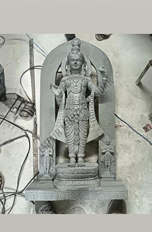 Black Stone God Ramlala Statue