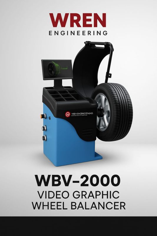 VIDEOGRAPHIC WHEEL BALANCER MODEL WBV-2000
