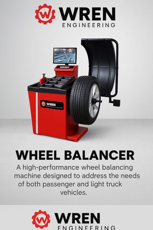 VIDEOGRAPHIC WHEEL BALANCER MODEL WBV-2600