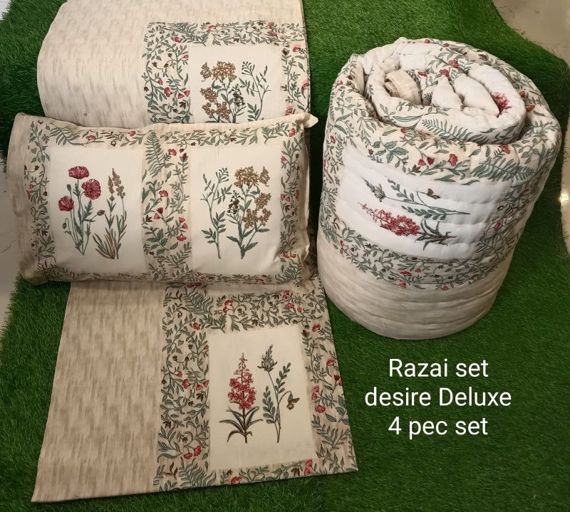 Luxury Jaipuri Rajai Diwali Gift Customized Corporate Hamper