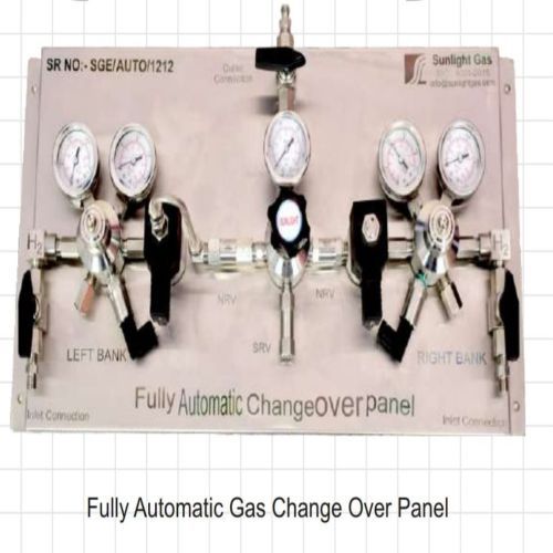 50 Hz Hastloy Or Stainless Steel Fully Auto Changeover Gas Panel
