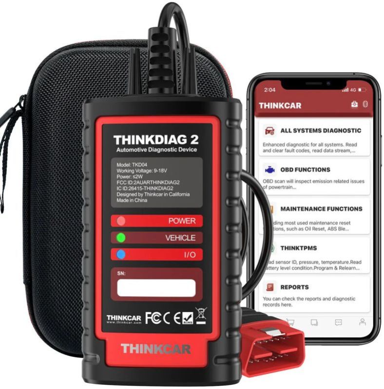 Thinkdiag 2 with Dz Pro Software(For Car and Truck)