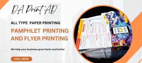 Online Pamphlet Flyer Printing