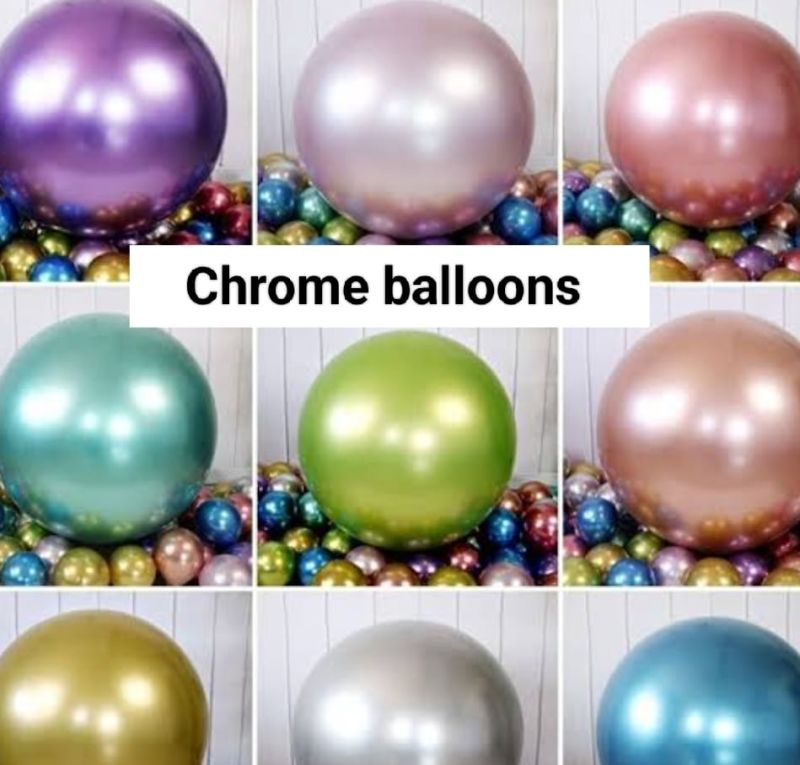 Metallic Chrome Balloons