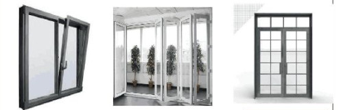 high-quality UPVC Aluminium Door